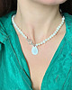 srebrne naszyjniki Capsule Pearls SILVER unisex 4