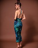 sukienki maxi damskie Sukienka bez pleców - tropical 2