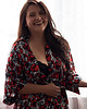 szlafroki damskie KIMONO czerwone / szlafrok ślubny/ sukienka, autorski wzór maki 100% wiskoza 1