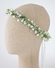 wianki komunijne Wianek na głowę konwalie i kryształki 3