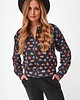 bluza bez kaptura damska Color - Bomberka z nadrukiem 3