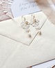 Biżuteria ślubna Kolczyki ślubne z perłami  Lace Me Pure 3 8