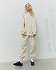 bluza z kapturem damska Bluza Patchouli antique ecru z kapturem 1