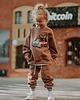 bluzy dla dziewczynki Bluza oversize Bulldog Ride 1