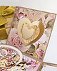 kartki scrapbooking Rocznica ślubu, złote gody, exploding box, kartka 3d 4