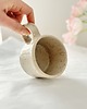 filiżanki Ręcznie lepiona filiżanka ceramiczna - piaskowy beż 2