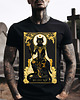t-shirty męskie Koszulka - Kocia karta Tarota - Cesarz, The Emperor #5 1