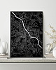 plakaty Mapa Warszawy,  Plakat Warszawa,  Mapy miast 3