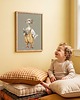 obrazy i plakaty do pokoju dziecięcego Gąska retro w okularach - Plakat na ścianę dla dzieci 1