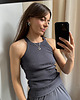 topy damskie Bokserka light antracite no bra 5