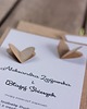 zaproszenia i kartki na ślub Miłość dodaje skrzydeł. Zaproszenia ślubne z sercami 4