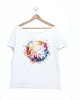 t-shirt damskie Tak jest idealnie Biały Oversize 1