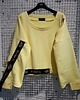 bluza bez kaptura damska Bluza Koła Żółta 1