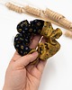 gumki do włosów Scrunchie jedwabna patchwork 2