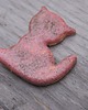 magnesy Ceramiczny magnes kot różowy 2