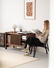 komody i szafki JAMM LOW 111 - szafka pod gramofon i płyty winylowe, lite drewno orzechowe 7