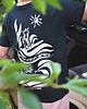 t-shirty męskie Czarny długi T-shirt Gotta Lotta Waves 1