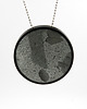 wisiory Szary naszyjnik księżycowy 1