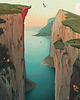 plakaty Plakat -Norway cliffs 1