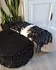 pufy do siedzenia Pufa podnóżek Boho macrame 1