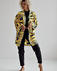 sukienki mini damskie Kimono żółto-czarne Sunny Warrior 5