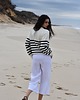 swetry damskie  Sweter Classic merino stripes 2