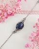 bransoletki wire wrapping Bransoletka Lapis Lazuli stal chirurgiczna handmade wirewrapping 1