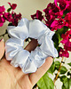 gumki do włosów Satynowa gumka do włosów scrunchie Biała RÓŻNE MODELE 5