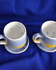 filiżanki Filiżanki ceramiczne błękitne 2