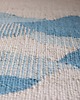 Ozdoby na ścianę Ręcznie tkany kilim  - wełniana makatka - CHMURY 1
