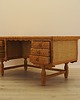 biurka Biurko dębowe, duński design, lata 60, designer: Henning Kj 2