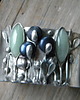 bransoletki z kamieni naturalnych Jagody     - BRANSOLETA MANKIET  CUFF 4