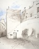 obrazy Akwarela Włoskie miasto oryginalny obraz 300g A3 30x42 cm 2