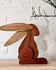 ozdoby wielkanocne Dwa zające Wielkanocne 30 cm i 22 cm 2