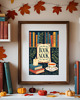 plakaty PLAKAT książki BOOK NOOK retro czytanie books prezent 3