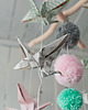 pokój dziecka - różne Mobil origami "kwiaty" 4