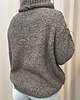 swetry damskie  Sweter Boucle Cioccolato fondente 3