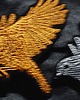 broszki ROBIN RUDY  - haftowana broszka 1