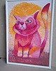 grafiki i ilustracje Pincat - rysunek różowego kota 1