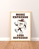 grafiki i ilustracje PLAKAT kawa, zabawny prezent dla kawosza, more espresso 3