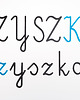 gry edukacyjne dla dzieci Ruchomy alfabet wielkie litery (czarne) 5