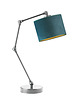 lampy stołowe Lampka nocna do sypialni na ruchomym ramieniu ASMARA VELUR 7