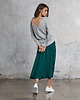 spódnice midi MIDI EMERALD skirt 2