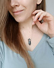srebrne naszyjniki Labradoryt sopel naszyjnik srebro p.925 2
