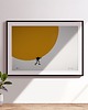 plakaty Minimalistyczny poziomy plakat Syzyfowe Prace - Kolaż Fine Art 2