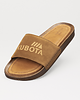 sandały i klapki damskie Klapki Kubota Premium Animal Brown Suede 4