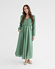 sukienki maxi damskie Lniana sukienka CAMELLIA MAXI EUCALYPTUS GREEN 2