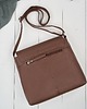 torby na ramię Torebka damska skórzana na ramię brązowa listonoszka klasyczna AY-19-BR 9