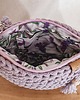 torby na ramię Torebka ze sznurka City bag - lawendowa 2