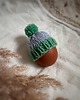 ozdoby wielkanocne Czapeczka z pomponem  na jajka wielkanocne  - 1 szt. 4